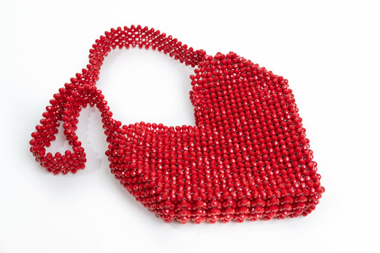 Crystal Heart Bag