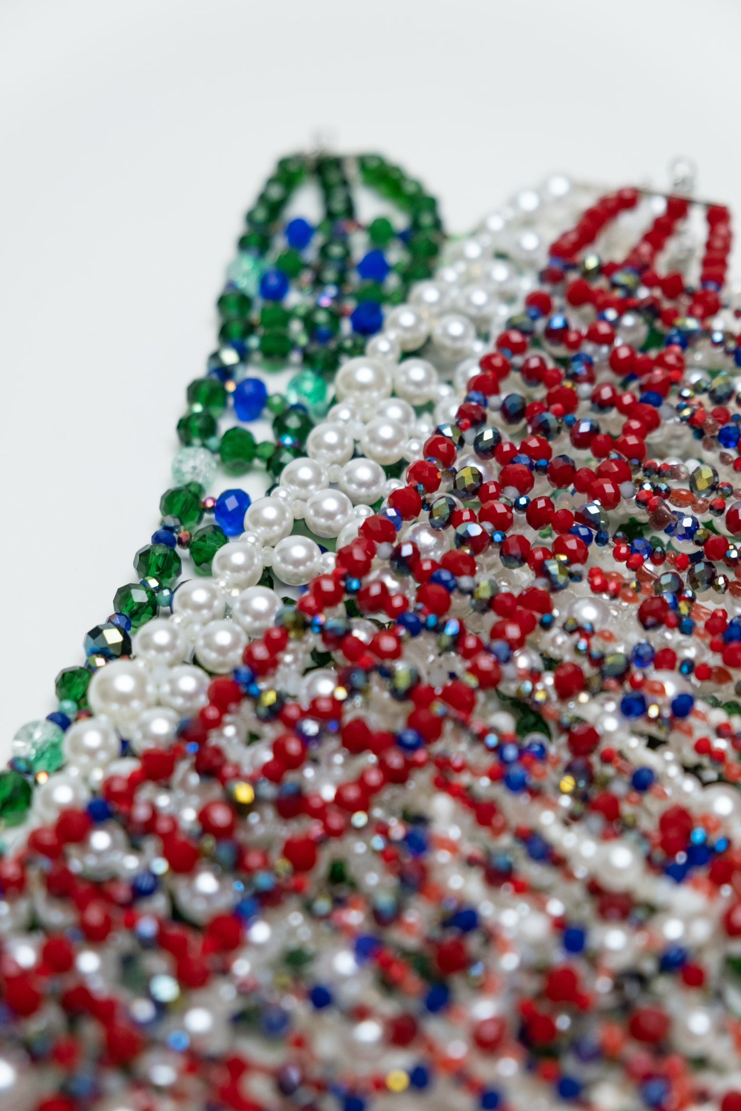 Retro Lily Choker ( Red )