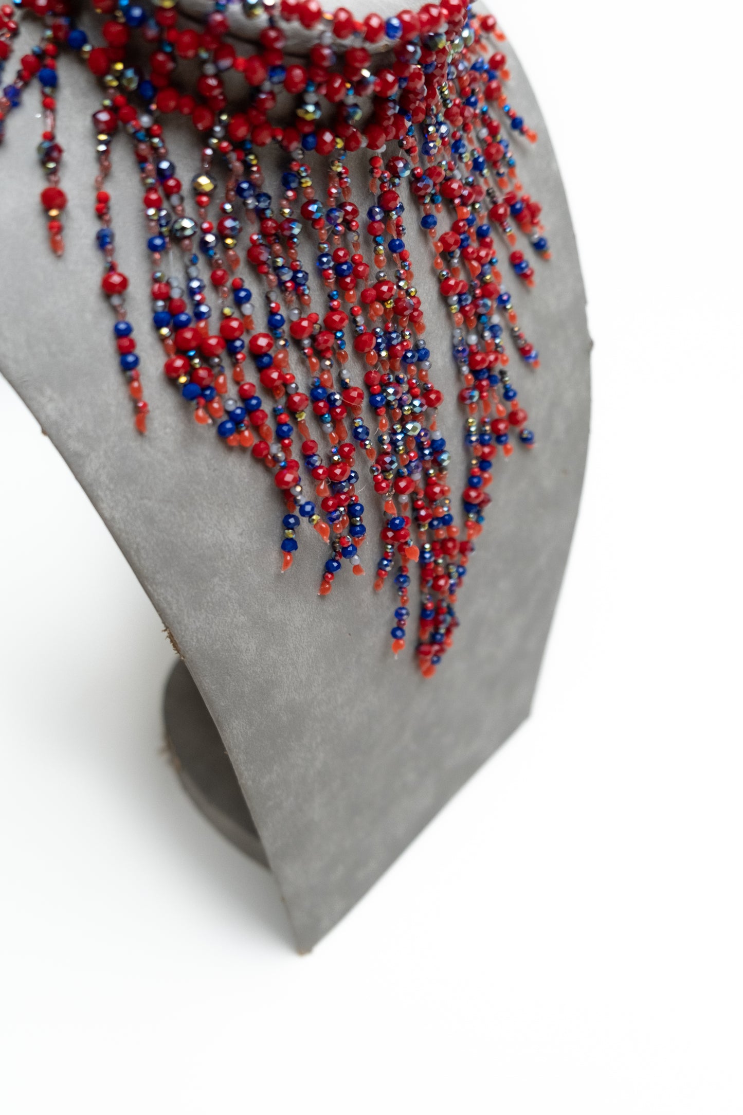 Retro Lily Choker ( Red )